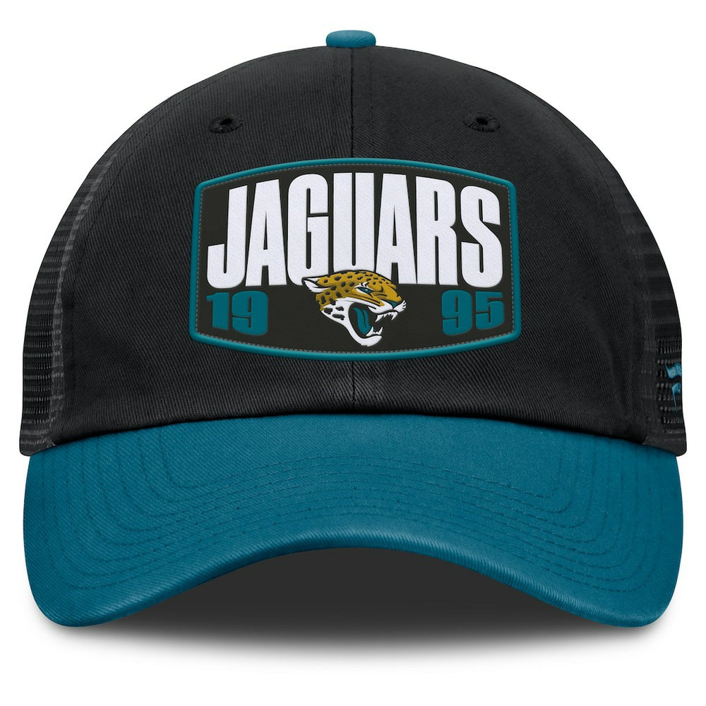 Jacksonville Jaguars Franchise Trucker Adjustable Hat Black/Teal