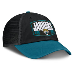 Jacksonville Jaguars Franchise Trucker Adjustable Hat Black/Teal