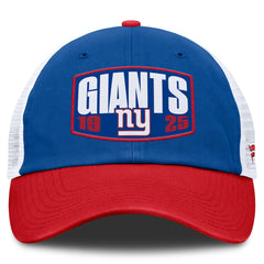 New York Giants Franchise Trucker Adjustable Hat Royal/Red