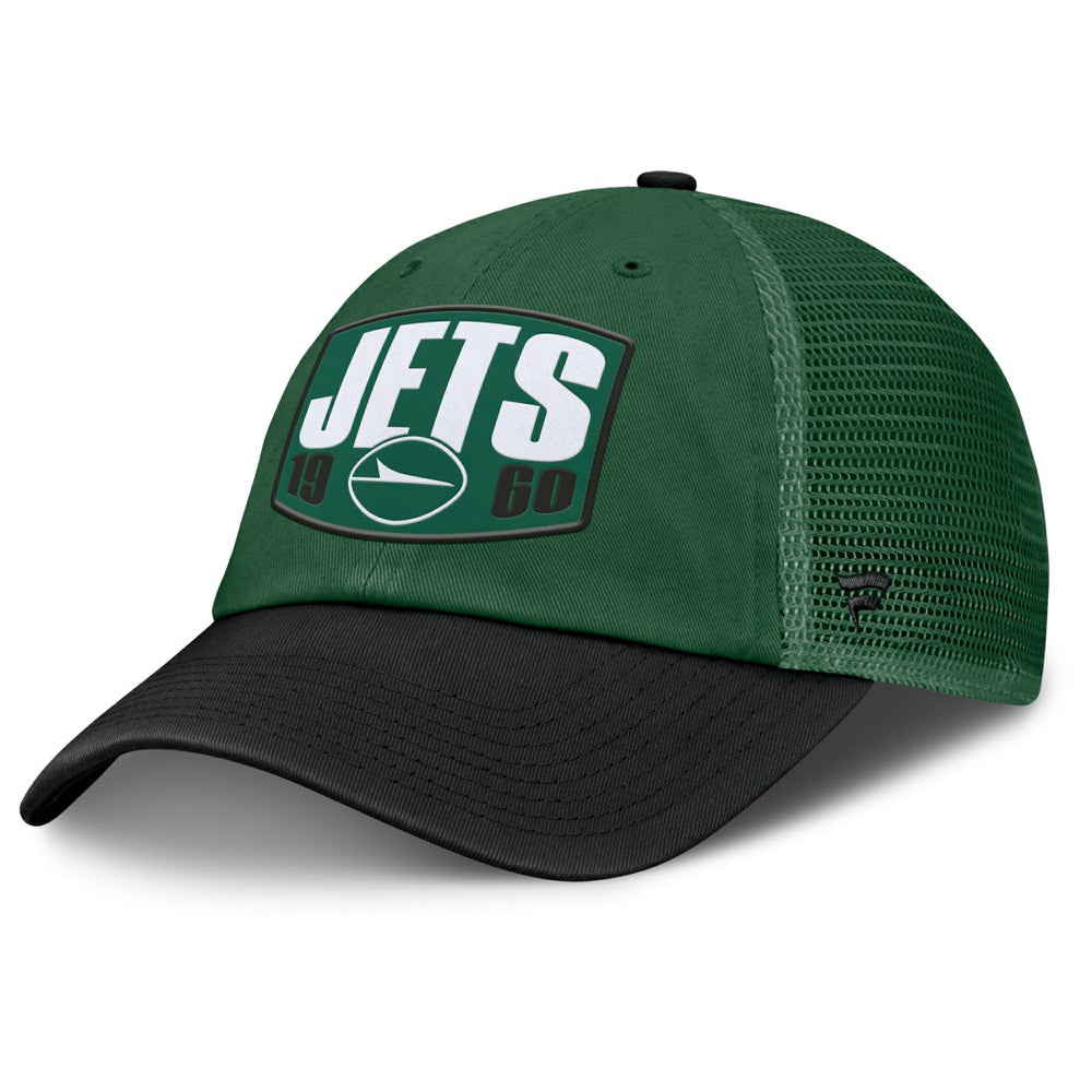 New York Jets Franchise Trucker Adjustable Hat Green/Black