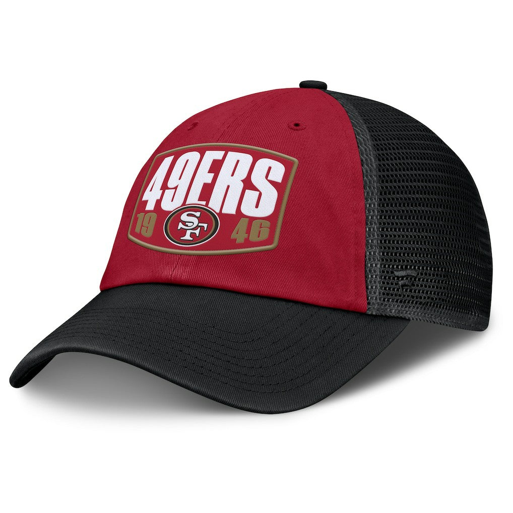 San Francisco 49ers Franchise Trucker Adjustable Hat Scarlet/Black