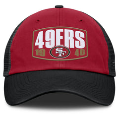 San Francisco 49ers Franchise Trucker Adjustable Hat Scarlet/Black