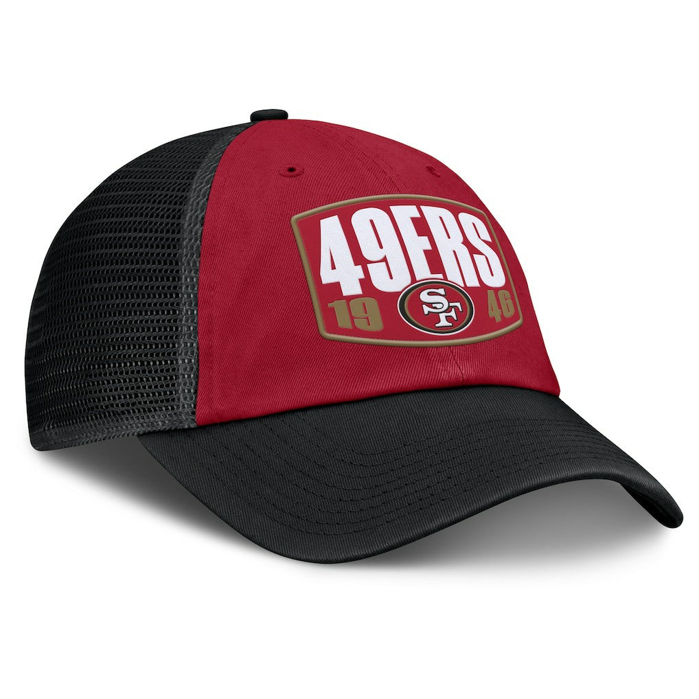 San Francisco 49ers Franchise Trucker Adjustable Hat Scarlet/Black