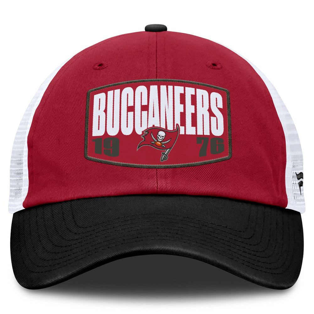 Tampa Bay Buccaneers Franchise Trucker Adjustable Hat Red/Pewter