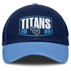 Tennessee Titans Franchise Trucker Adjustable Hat Navy/Light Blue