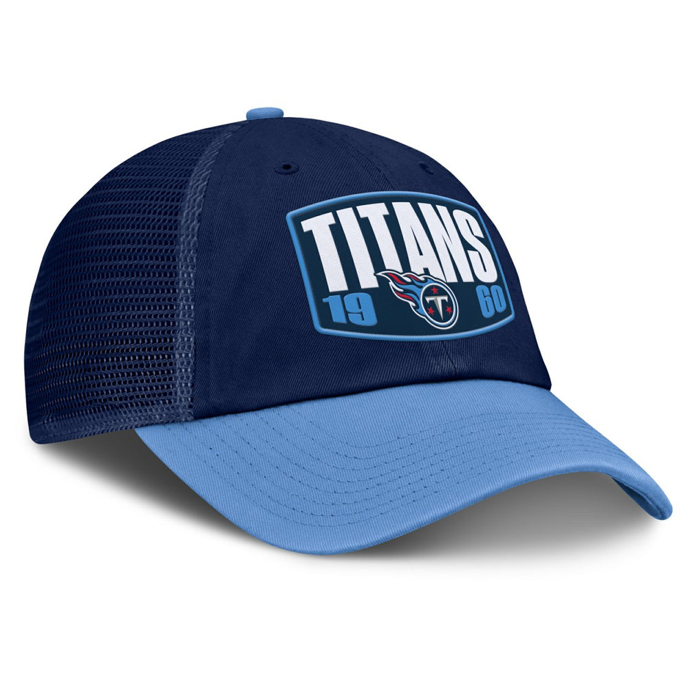 Tennessee Titans Franchise Trucker Adjustable Hat Navy/Light Blue