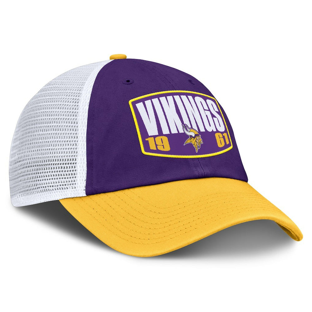 Minnesota Vikings Franchise Trucker Adjustable Hat Purple/Gold