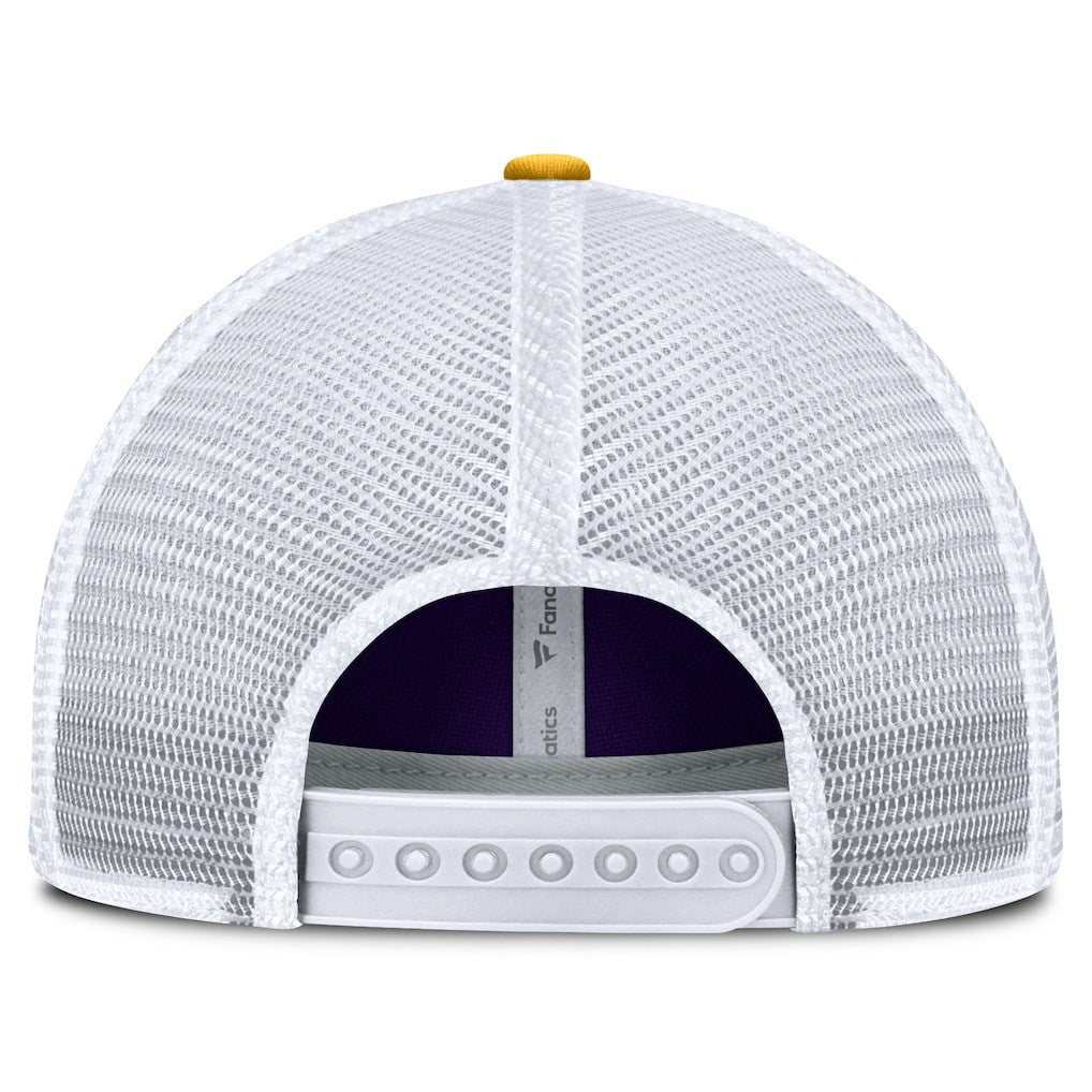 Minnesota Vikings Franchise Trucker Adjustable Hat Purple/Gold