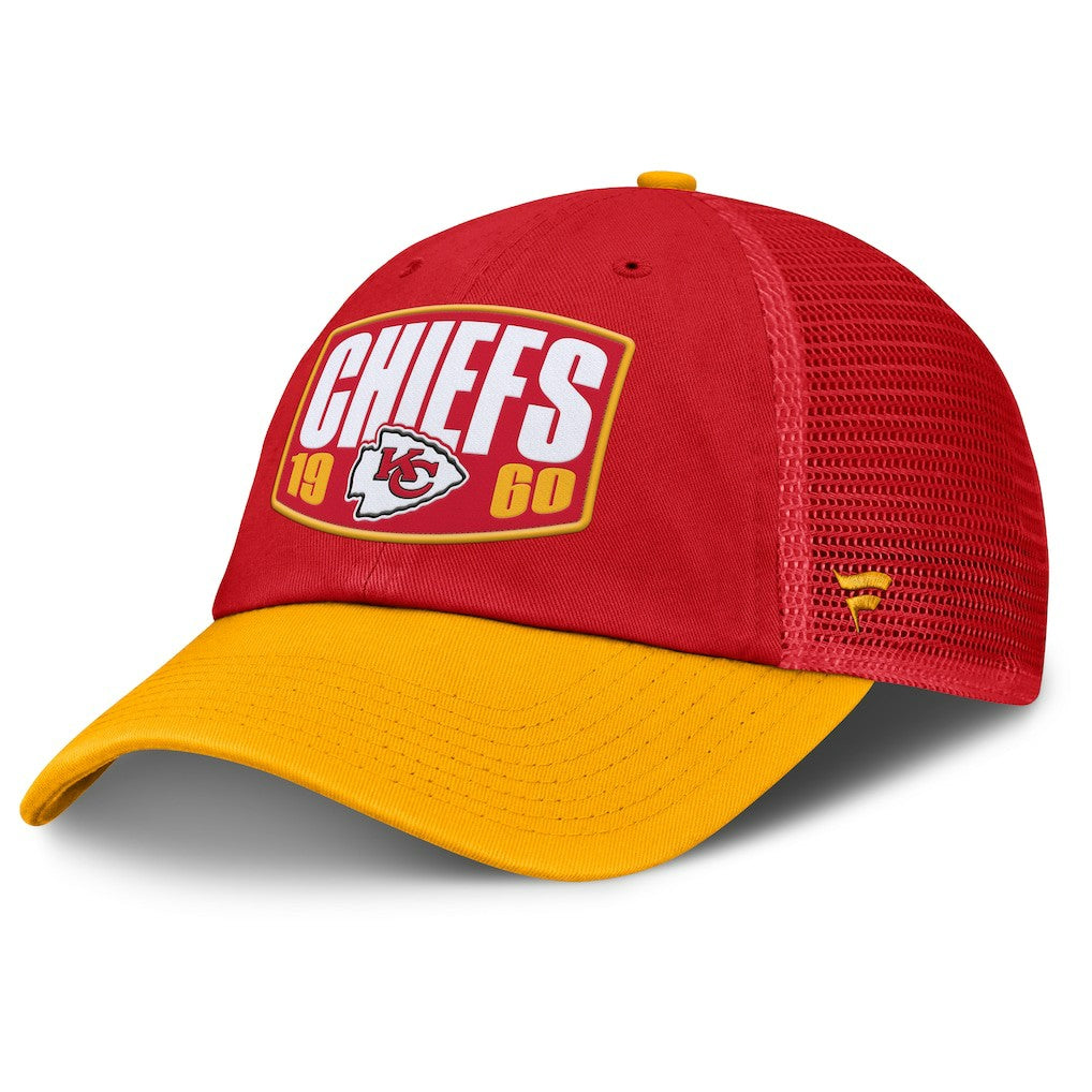 Kansas City Chiefs Franchise Trucker Adjustable Hat Red/Gold