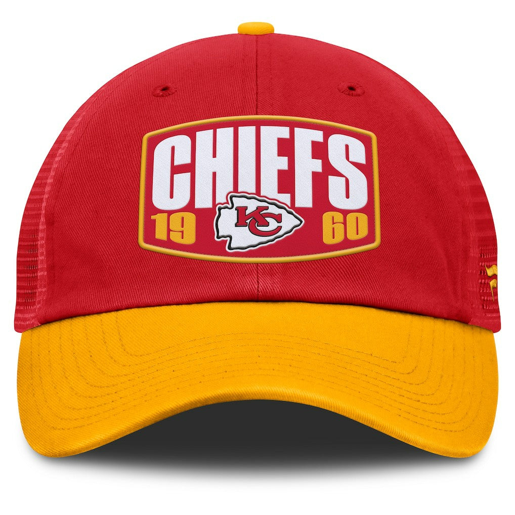 Kansas City Chiefs Franchise Trucker Adjustable Hat Red/Gold