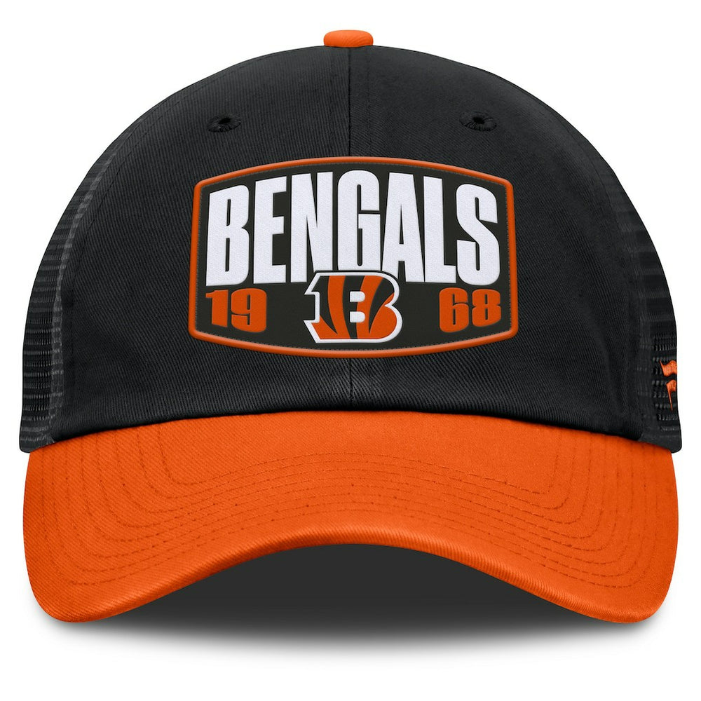 Cincinnati Bengals Franchise Trucker Adjustable Hat Black/Orange
