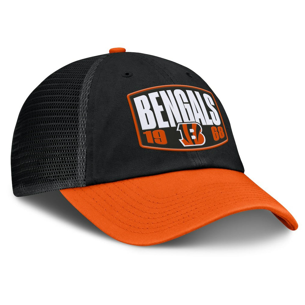 Cincinnati Bengals Franchise Trucker Adjustable Hat Black/Orange