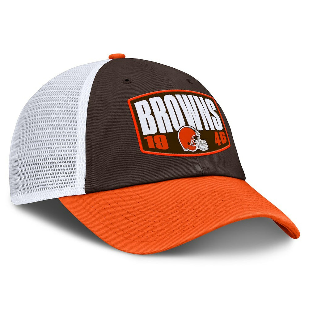 Cleveland Browns Franchise Trucker Adjustable Hat Brown/Orange