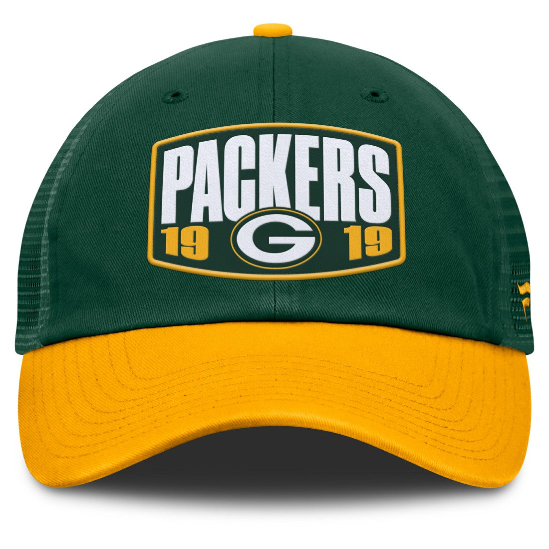 Green Bay Packers Franchise Trucker Adjustable Hat Green/Gold