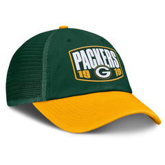 Green Bay Packers Franchise Trucker Adjustable Hat Green/Gold