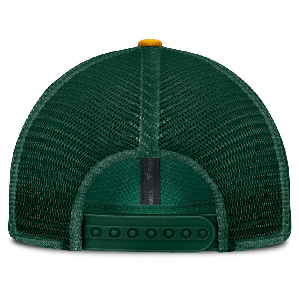 Green Bay Packers Franchise Trucker Adjustable Hat Green/Gold