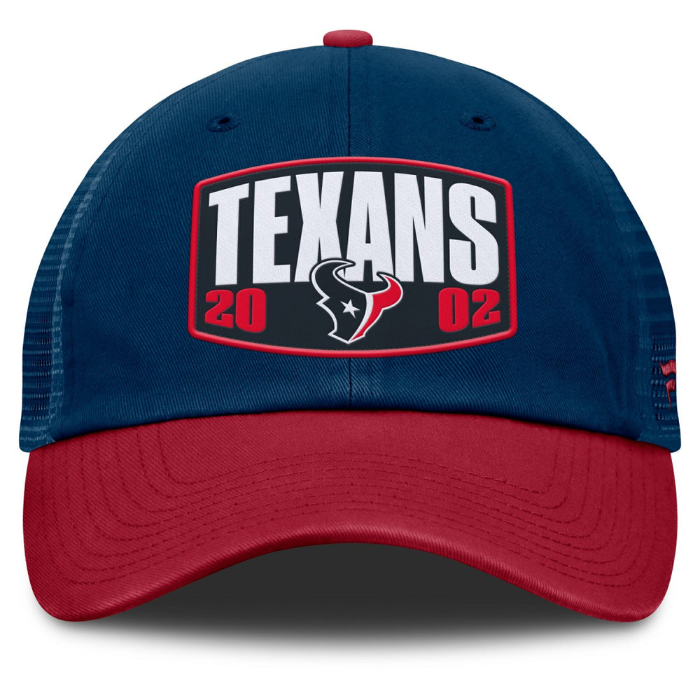 Houston Texans Franchise Trucker Adjustable Hat Navy/Red