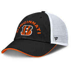 Cincinnati Bengals Reverse Trucker Adjustable Hat Black/White