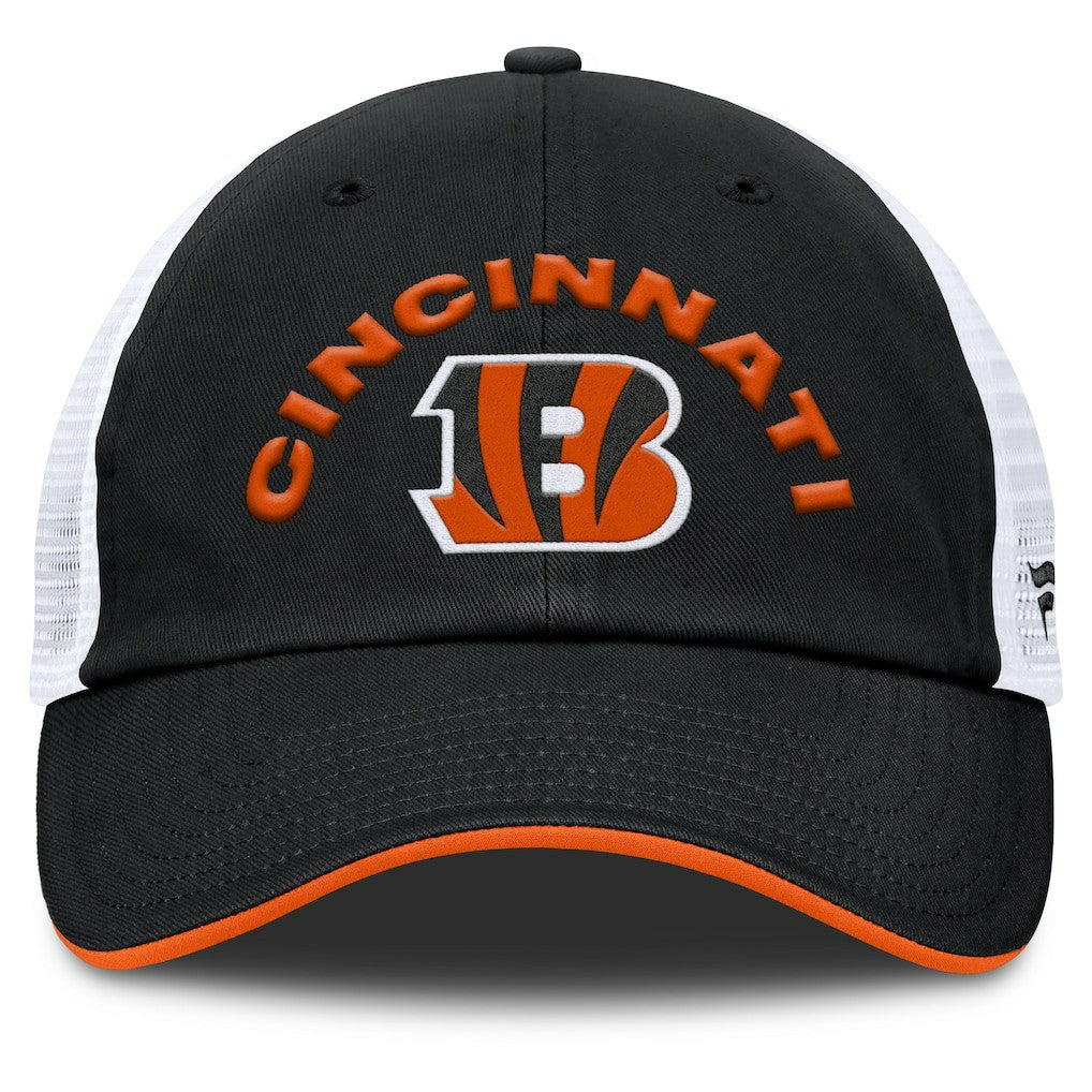 Cincinnati Bengals Reverse Trucker Adjustable Hat Black/White