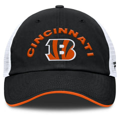 Cincinnati Bengals Reverse Trucker Adjustable Hat Black/White