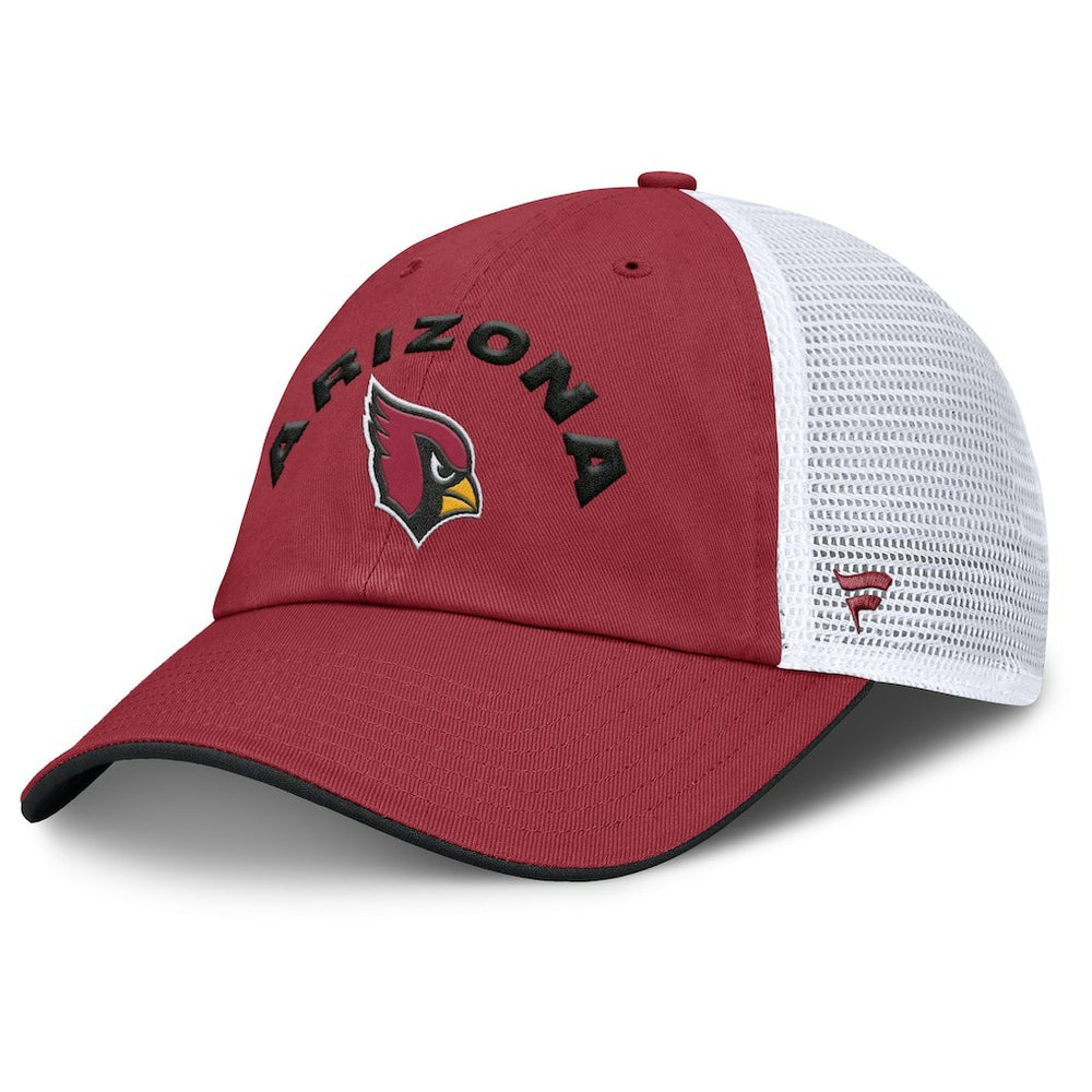 Arizona Cardinals Reverse Trucker Adjustable Hat Cardinal/White