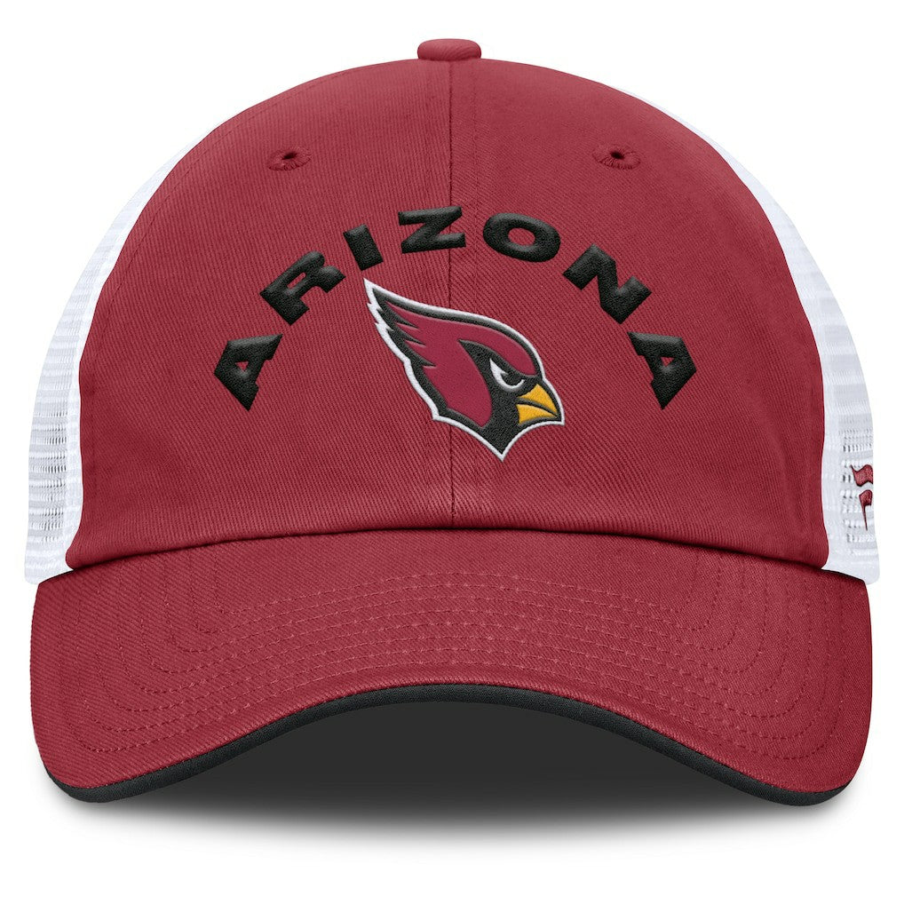 Arizona Cardinals Reverse Trucker Adjustable Hat Cardinal/White