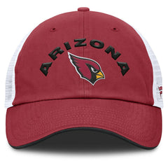 Arizona Cardinals Reverse Trucker Adjustable Hat Cardinal/White