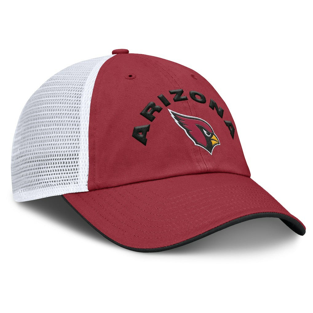 Arizona Cardinals Reverse Trucker Adjustable Hat Cardinal/White