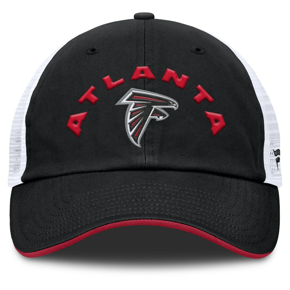 Atlanta Falcons Reverse Trucker Adjustable Hat Black/White