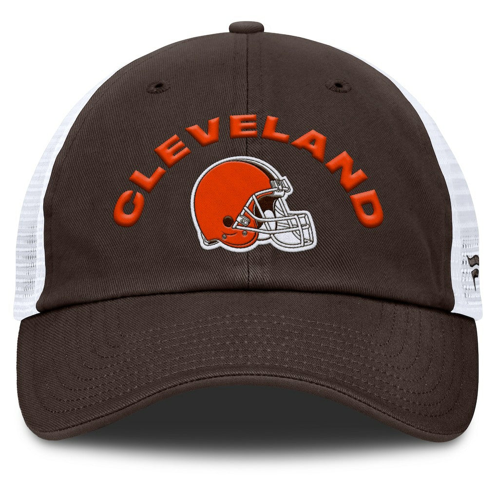 Cleveland Browns Reverse Trucker Adjustable Hat Brown/White