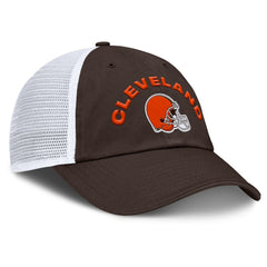 Cleveland Browns Reverse Trucker Adjustable Hat Brown/White