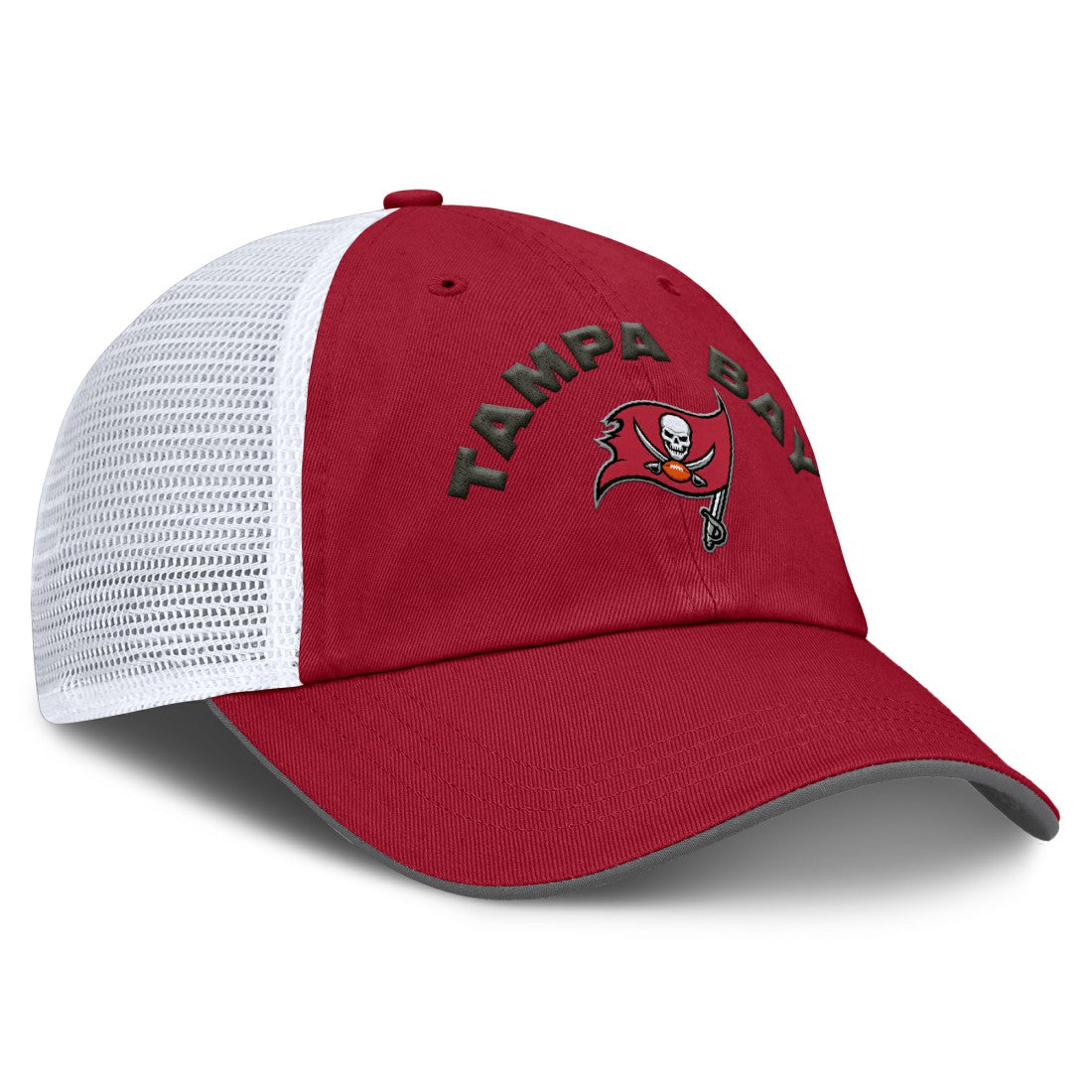 Tampa Bay Buccaneers Reverse Trucker Adjustable Hat Red/White