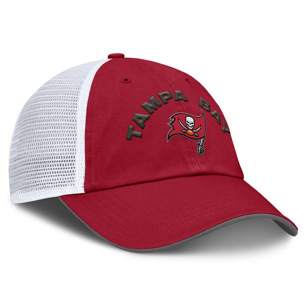 Tampa Bay Buccaneers Reverse Trucker Adjustable Hat Red/White