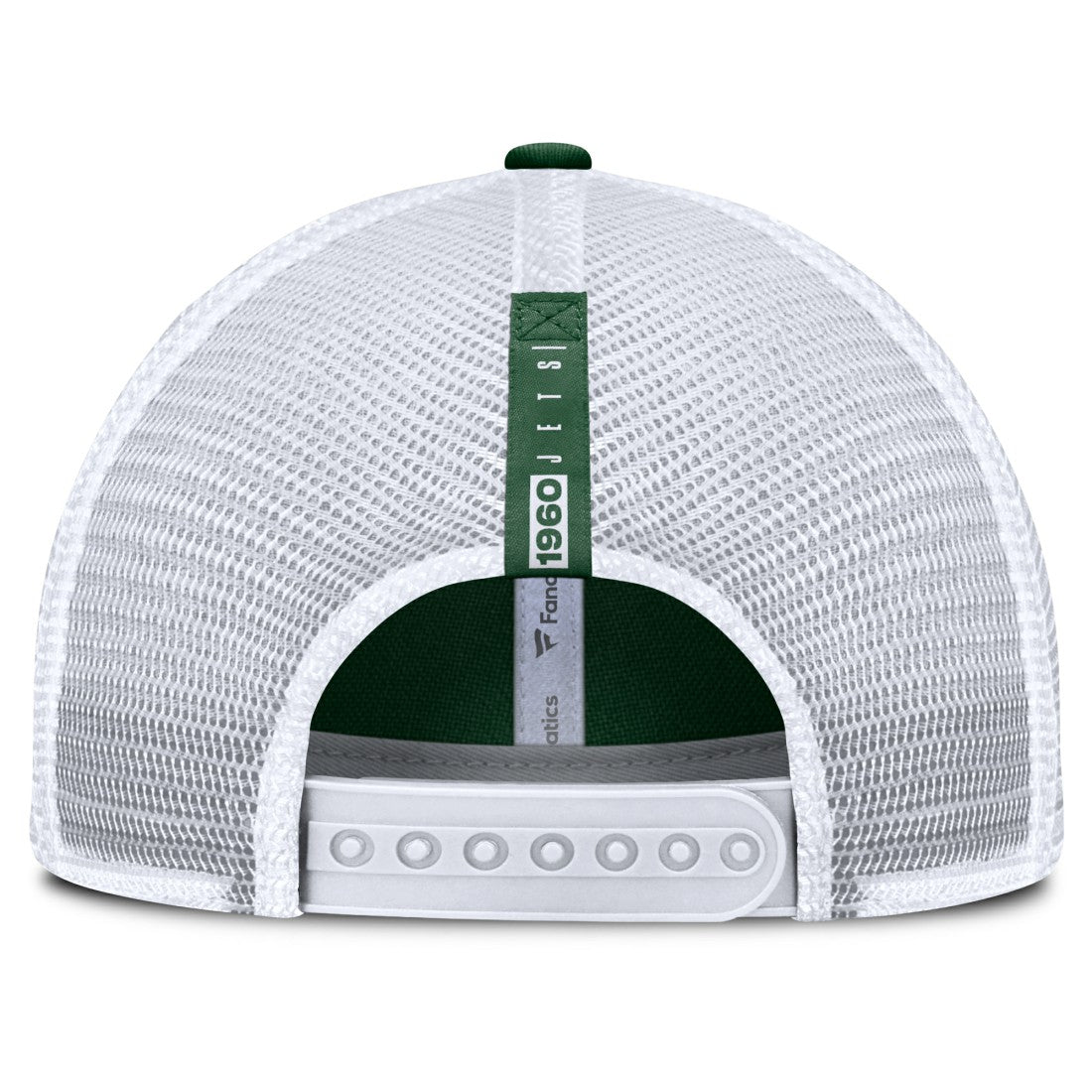 New York Jets Reverse Trucker Adjustable Hat Green/White