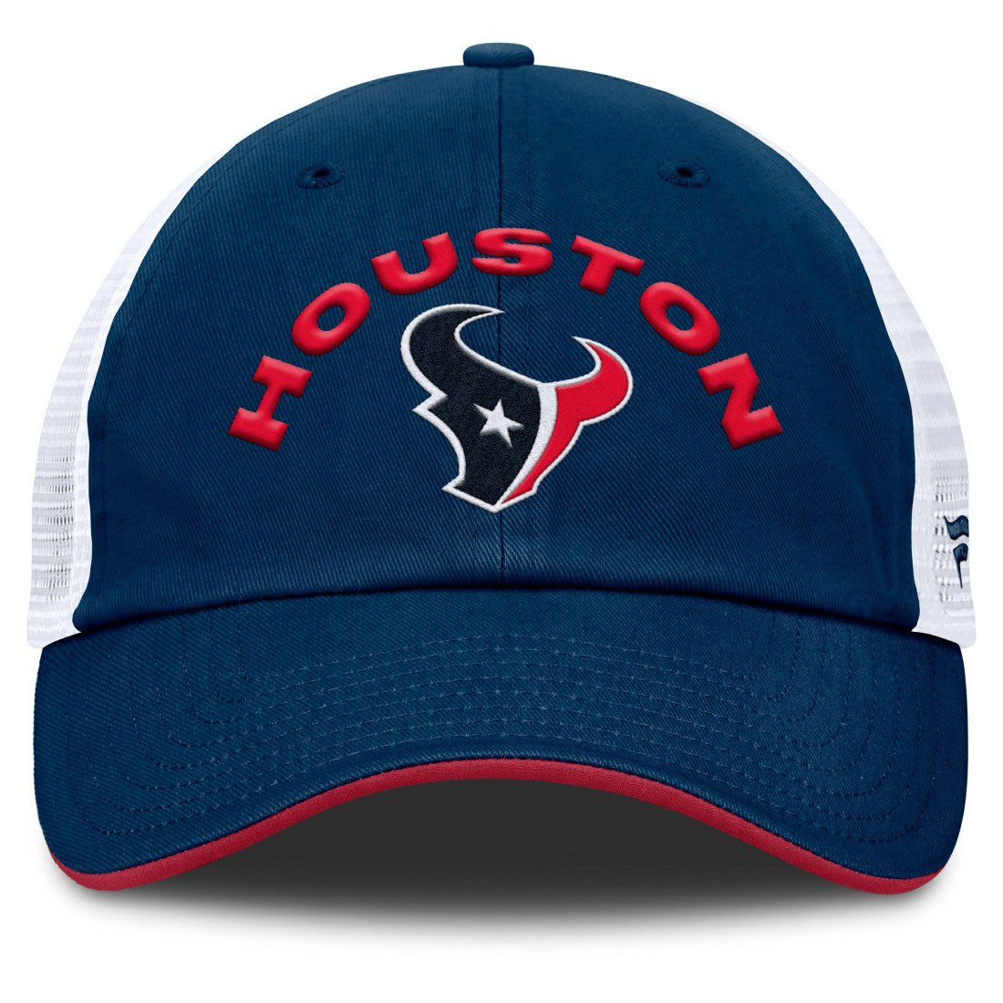 Houston Texans Reverse Trucker Adjustable Hat Navy/White