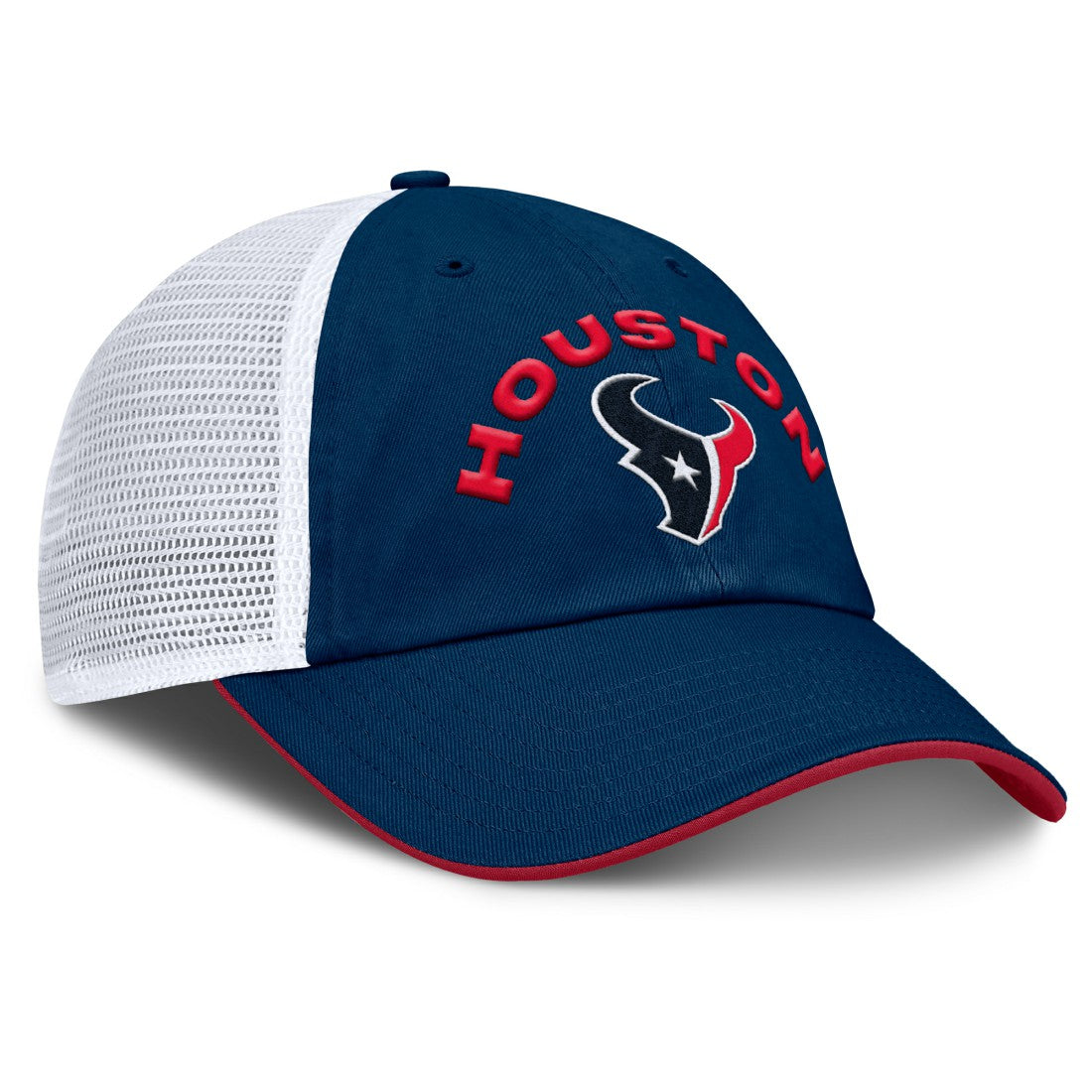 Houston Texans Reverse Trucker Adjustable Hat Navy/White