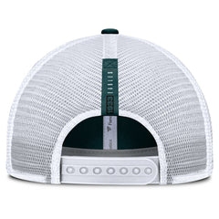 Philadelphia Eagles Reverse Trucker Adjustable Hat Midnight Green/White