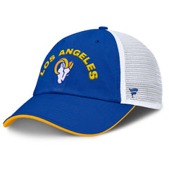 Los Angeles Rams Reverse Trucker Adjustable Hat Royal/White