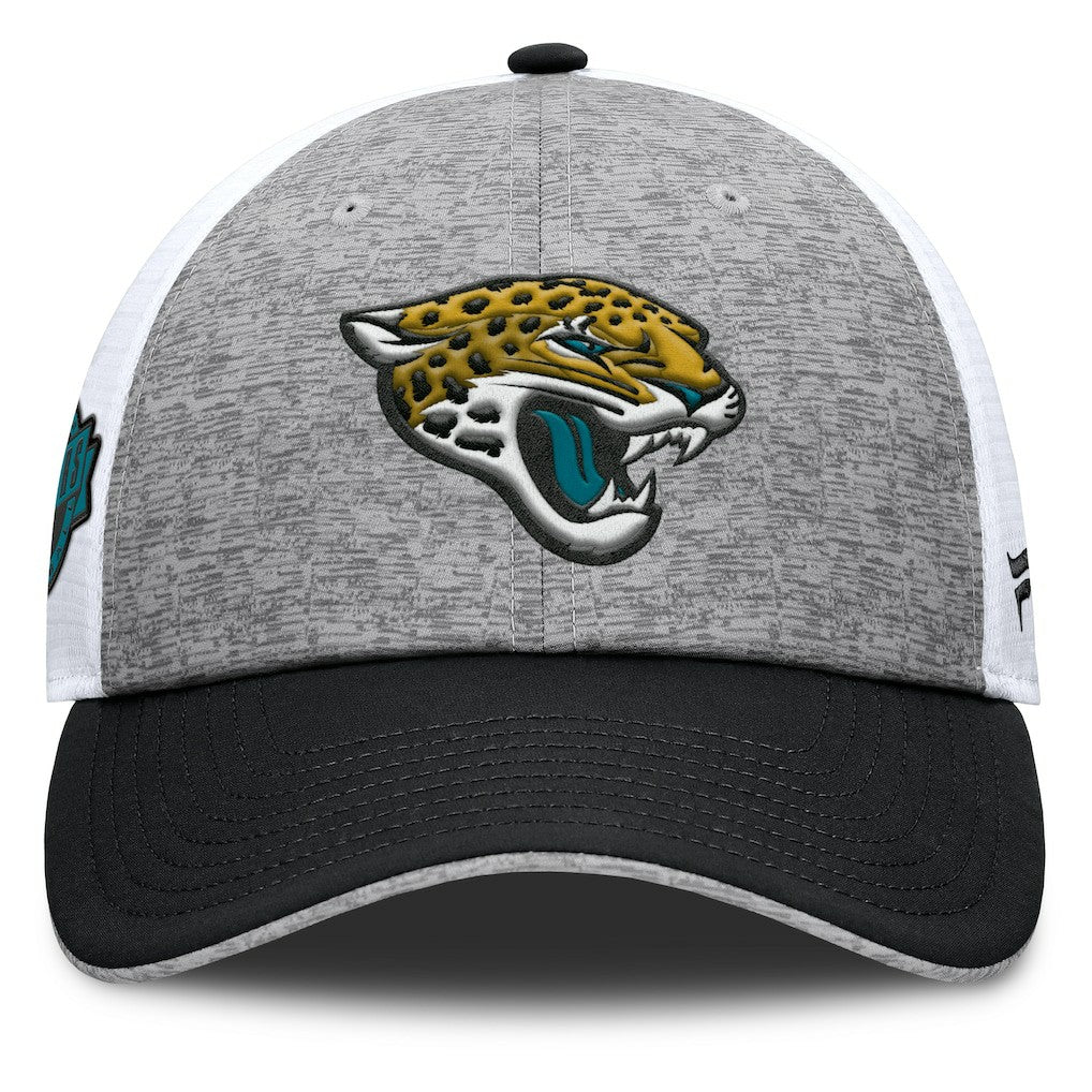 Jacksonville Jaguars Option Trucker Adjustable Hat Gray/Black
