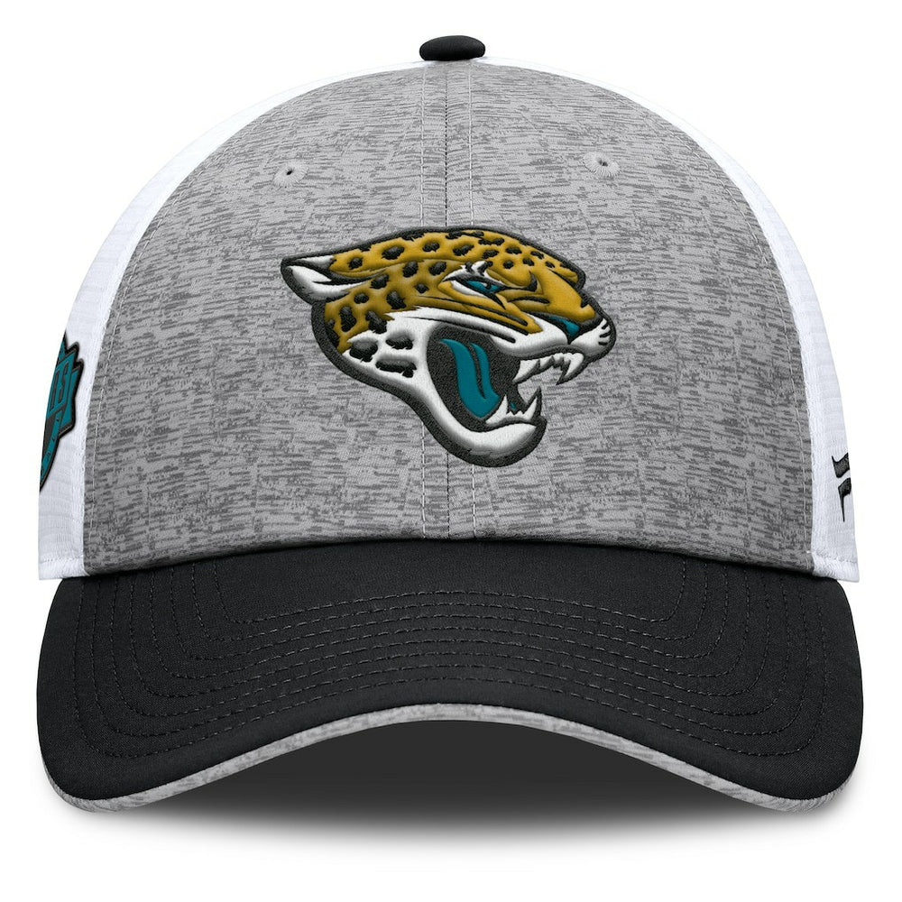 Jacksonville Jaguars Option Trucker Adjustable Hat Gray/Black