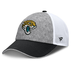 Jacksonville Jaguars Option Trucker Adjustable Hat Gray/Black