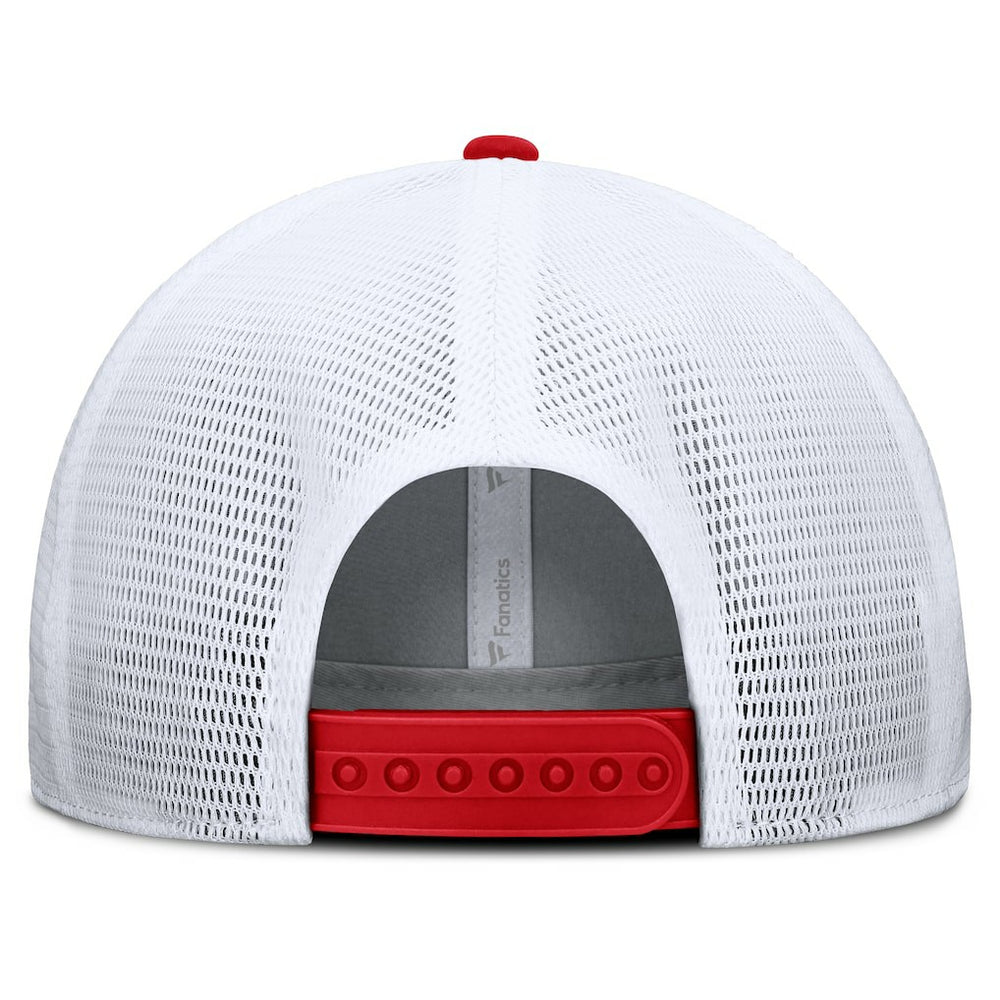 Kansas City Chiefs Option Trucker Adjustable Hat Gray/Red
