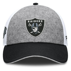Las Vegas Raiders Option Trucker Adjustable Hat Gray/Black