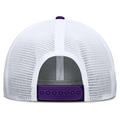Minnesota Vikings Option Trucker Adjustable Hat Gray/Purple