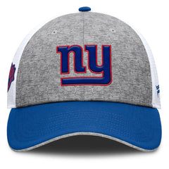 New York Giants Option Trucker Adjustable Hat Gray/Royal