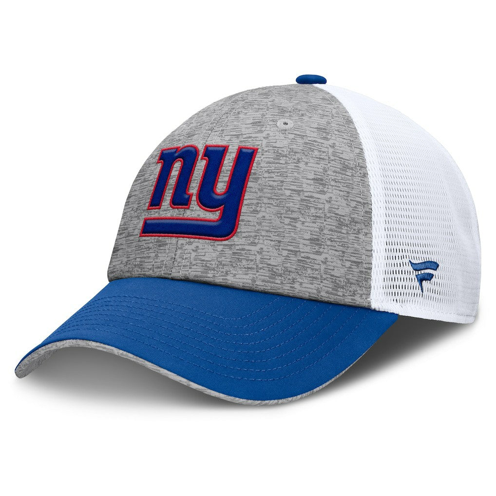 New York Giants Option Trucker Adjustable Hat Gray/Royal