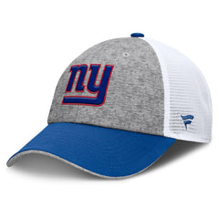 New York Giants Option Trucker Adjustable Hat Gray/Royal