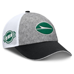 New York Jets Option Trucker Adjustable Hat Gray/Black