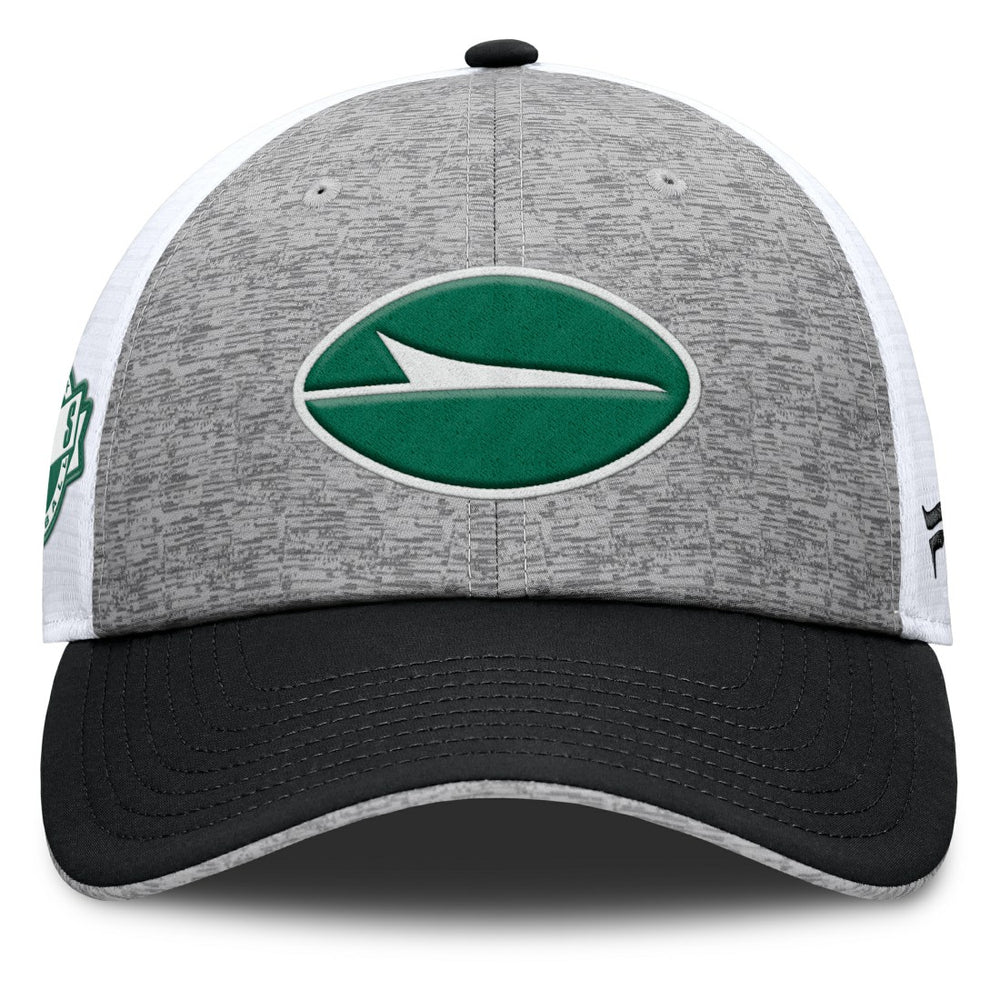 New York Jets Option Trucker Adjustable Hat Gray/Black
