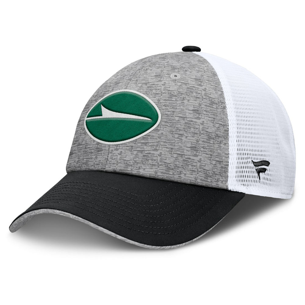 New York Jets Option Trucker Adjustable Hat Gray/Black